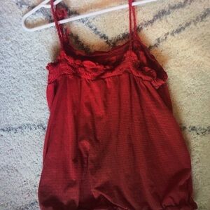 Kids Red Camisole Top